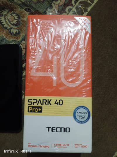 Tecno spark 40 pro plus