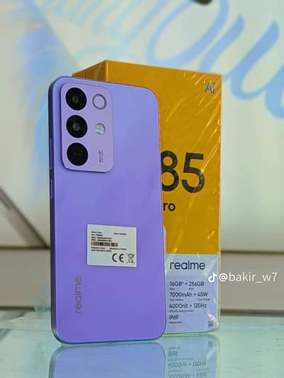 Realme c85pro clour green