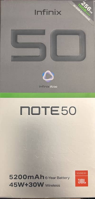 Infinix note 50 8 256