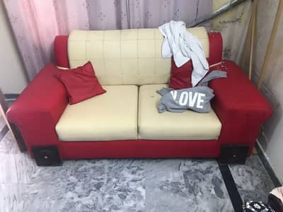 2 seater leather sofa