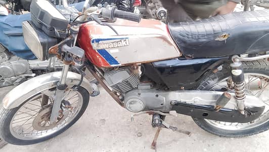 Kawasaki GTO 125 passport book owner nic cplc clear