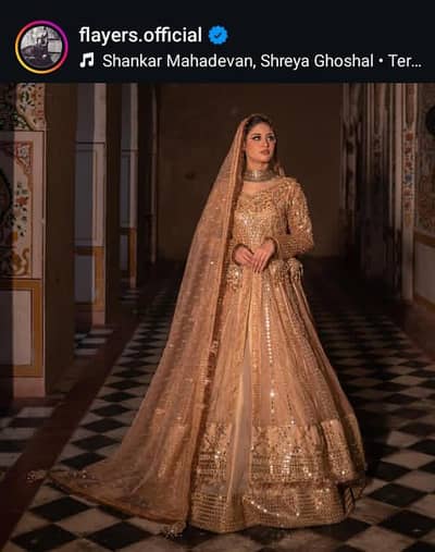 Flayers designer bridal dress