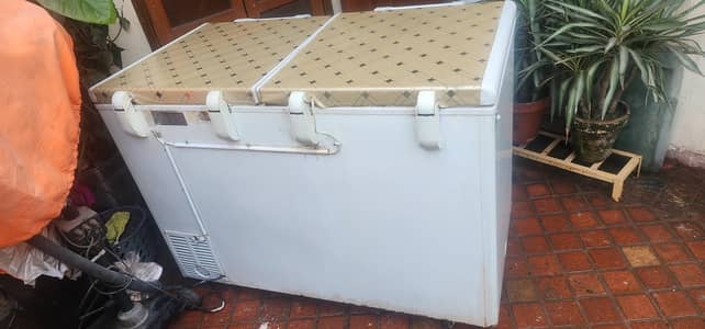 Haier deep freezer 2 door HDF-385/B/R