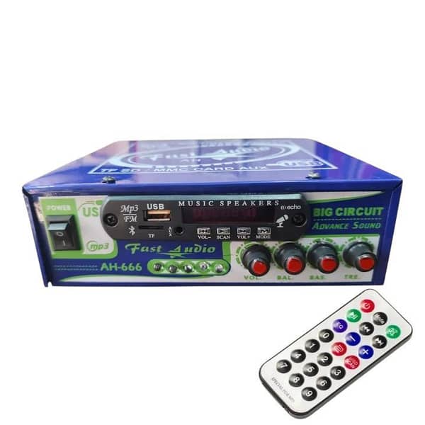 12 Volt DC Double IC Mp3 Audio Tape With Remote Control