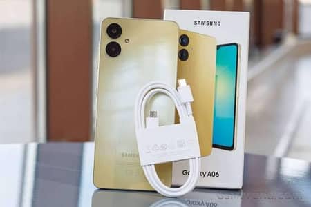 Galaxy A06 [4/128] Box Cable 9 Month Warranty 10/10