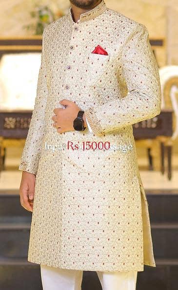 Groom, sherwani