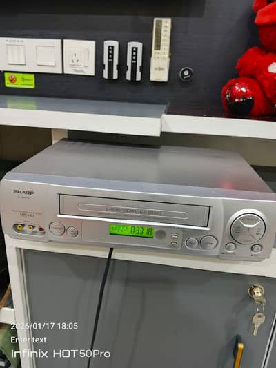 SHARP vcr 6 hed