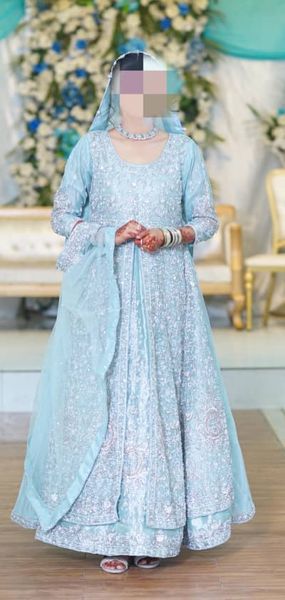 bridal dress for walimma and nikha