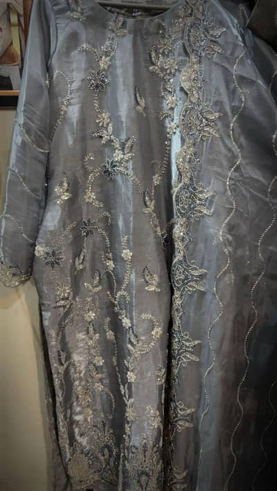 Silk 3 pic suit for wedding