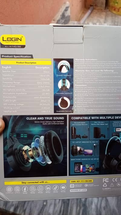 gaming headphone for selling 
