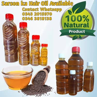 Mustard pure Hair oil