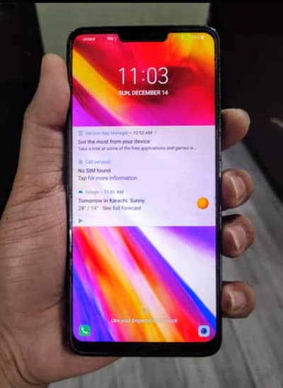LG g7 Thinq 4/64 snapdragon 845
