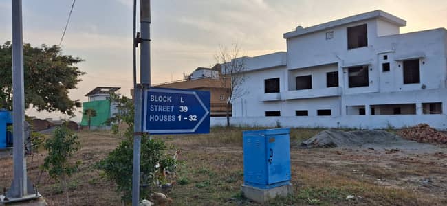 Best Location 1 kanal Level plot Available for Sale at very reasonable price in Naval Anchorage Islamabad