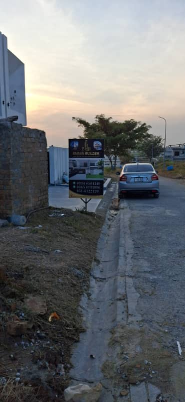 Best Location 1 kanal Level plot Available for Sale at very reasonable price in Naval Anchorage Islamabad