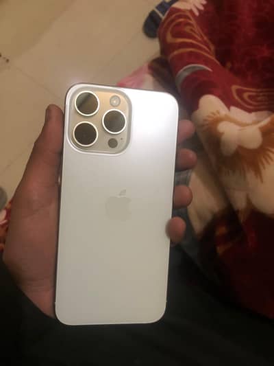 I phone 15pro max factory unlock water pack airtight 256gb 10.10