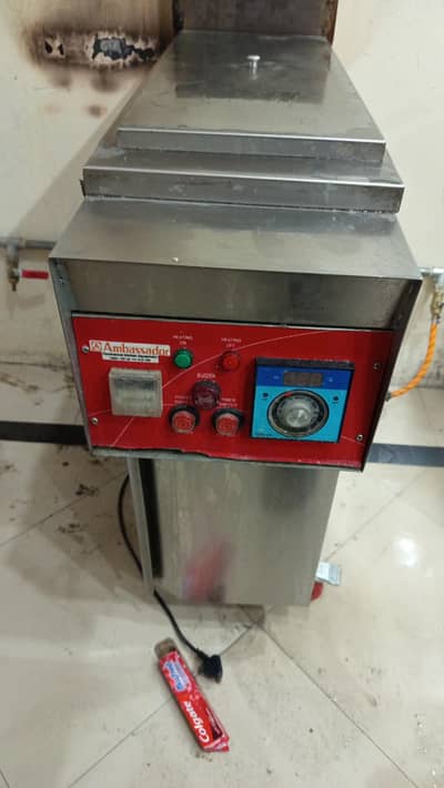 Equipment on sale for fast food restaurant