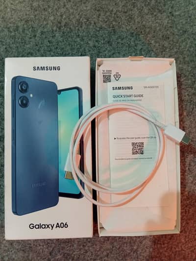 Samsung Galaxy A06 (8/128) in 9 months warranty!