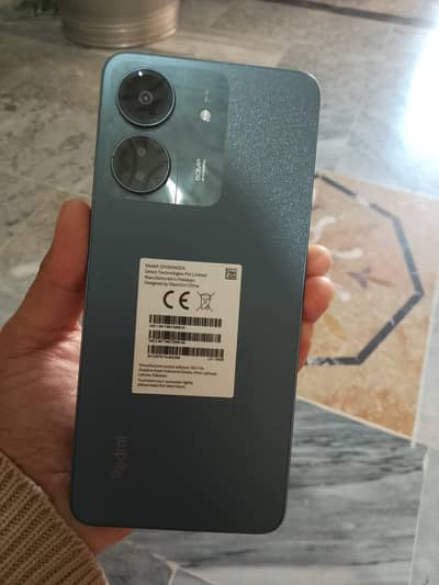 Redmi C13 128 GB memory 6 GB ram 50 mega pixel camera duel sim