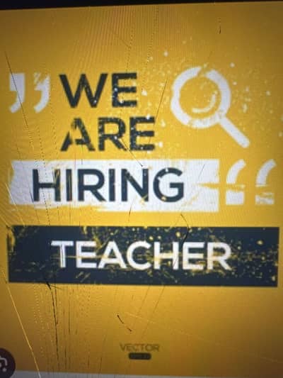 Hiring Female SST teacher