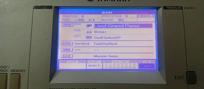 Yamaha PSR S500 Professional Piano Yamaha Keyboard Casio Korg Roland