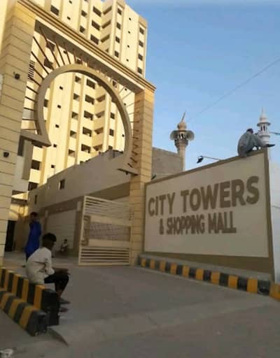 BRAND NEW APARTMENT AVAILABLE FOR SALE IN CITY TOWER GULISTAN E JAUHAR BLOCK 5