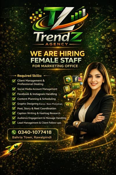 Social Media Executive (Female)