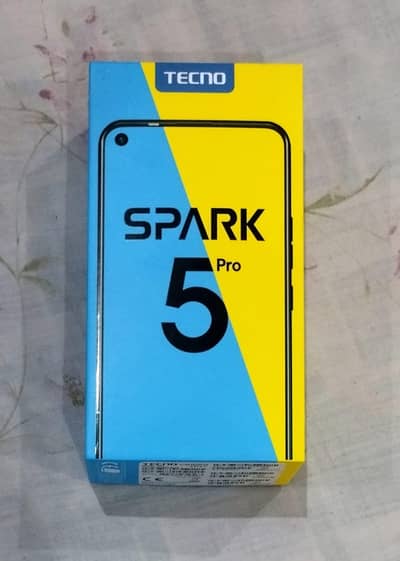 Tecno Spark 5 Pro [4/64 GB] in Brand New Condition