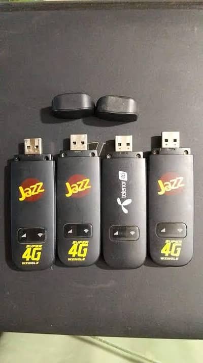 jazz Zong Telenor Ufone unlocked wingle internet wifi device