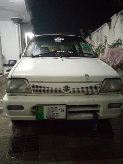 Mehran 2007 white colour