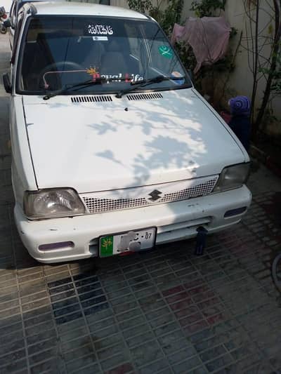 Mehran 2007 white colour