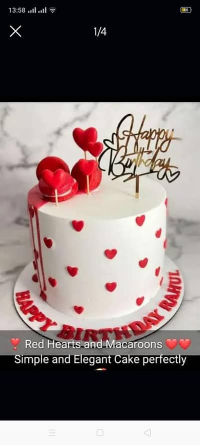 customize cake available