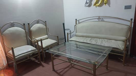 Road Iron Sofa Set