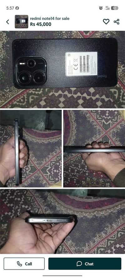 Redmi note14 for sale