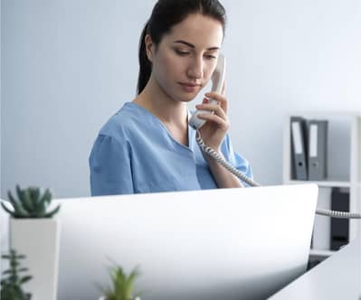 Female receptionist required