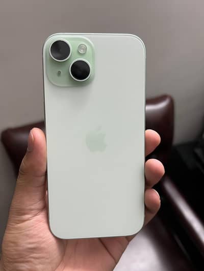 Iphone 15 jv 256 GB 92 battery health mint color