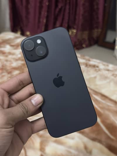 Iphone 15 LLA model fresh import  scratch less