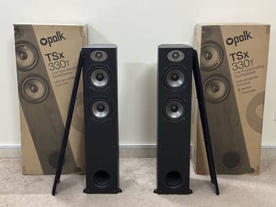 Polk TSx330T | TSx150c Home Theater speakers for sale