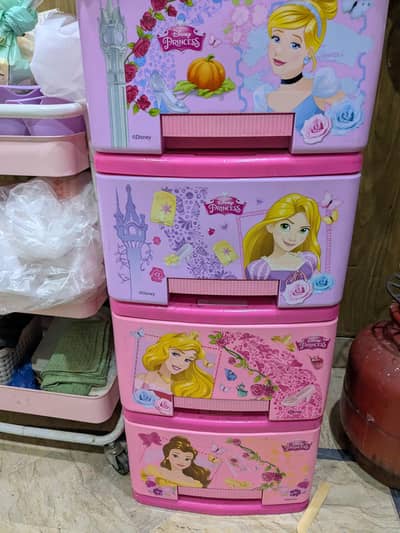barbie theme multiple use drawers