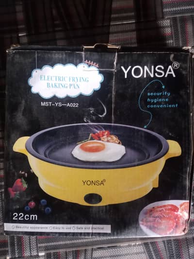 Electric fry pan low voltage
