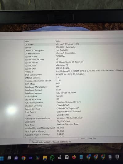 HP ZBook Studio workstation