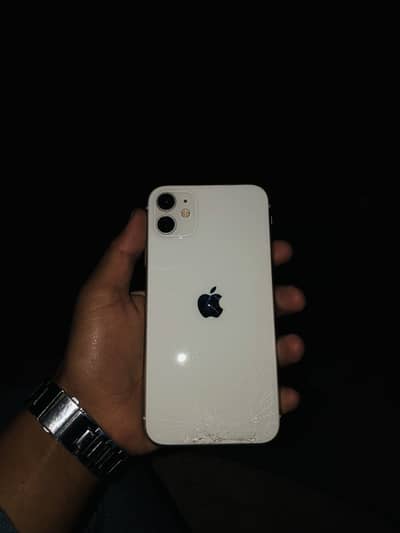 iPhone 11 battery health 80 64 GB jv non pta just back brack all ok