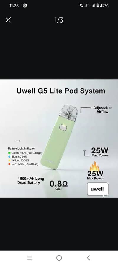 18+ this device contain nicotine which can cause addiction .