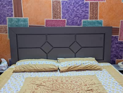 Bed with Side Table and Dressing Table ( Only 4 months Used)