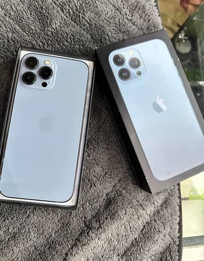 iphone 13 pro max pta approved with box and charger