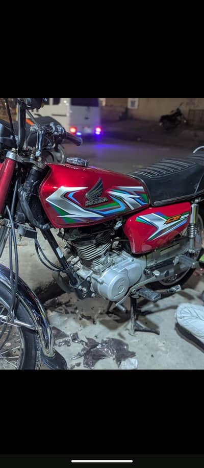 CG 125 23 model urgent sale0321-8687253