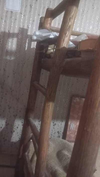 Wooden Bed with Thailand made wood