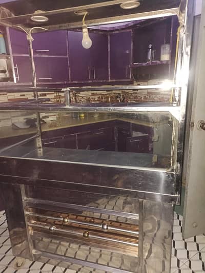 fries and  Baryani counter