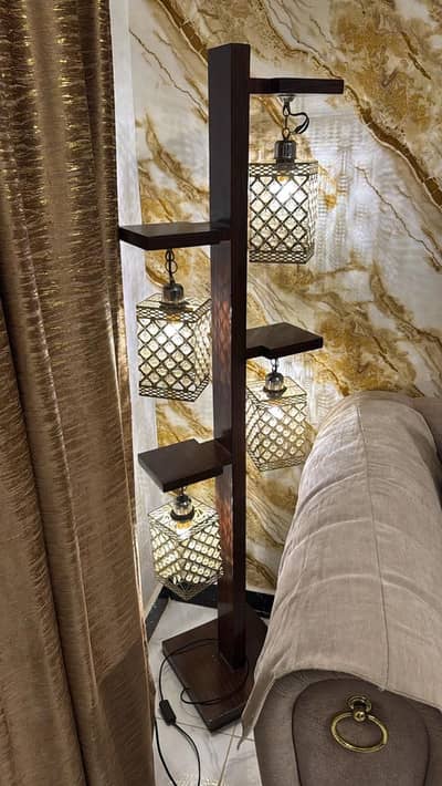 Beautiful room furniture with lamp