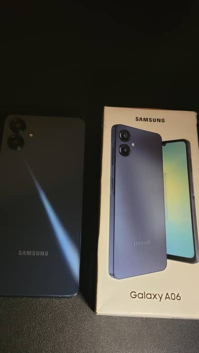 Samsung Galaxy A06 (Black) - PTA Approved