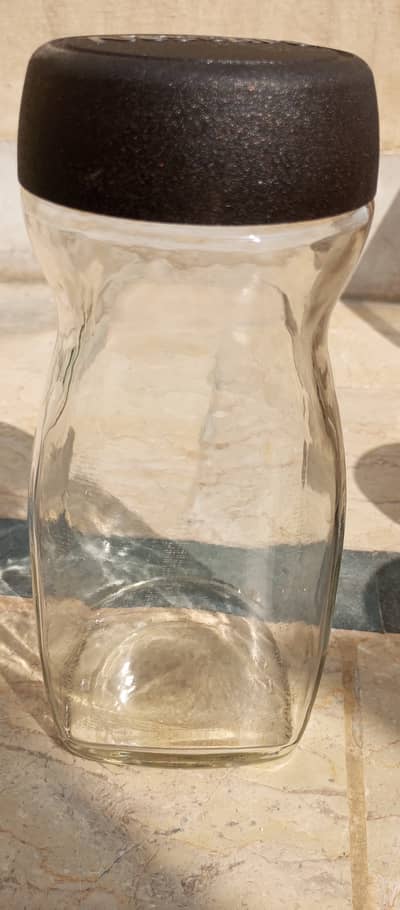 12 pieces Strong Glass Jar with Caps 230 gm